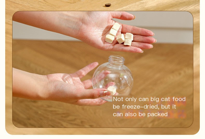 Cat Treat Puzzle Toy | Interactive Slow Feeder Ball for Indoor Cats